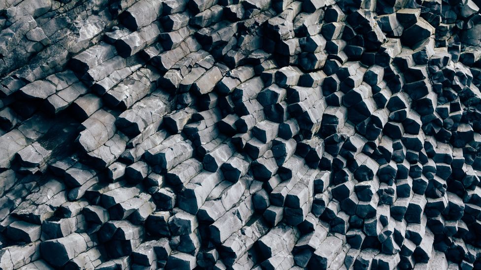 Most of the Earth's crust is made of basalt – and this might also be the material behind the mysterious deep-Earth mountains (Credit: Getty Images)