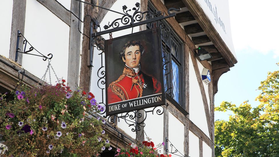The Duke of Wellington pub, the last pub where pilgrims can get their stamps, is set in a 12th-Century building (Credit: Pictures Colour Library/Library)