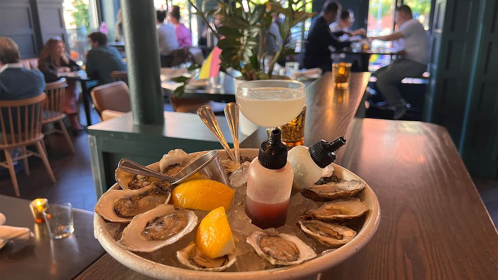 Black Lamb is a locals-only kind of place that offers $2 oysters on summer Mondays (Credit: Kim Foley MacKinnon)