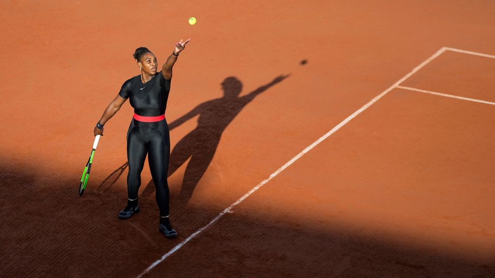 Serena Williams wore a Wakanda-inspired catsuit to win the French Open in 2018 – she was banned from wearing it at future tournaments (Credit: Getty Images)
