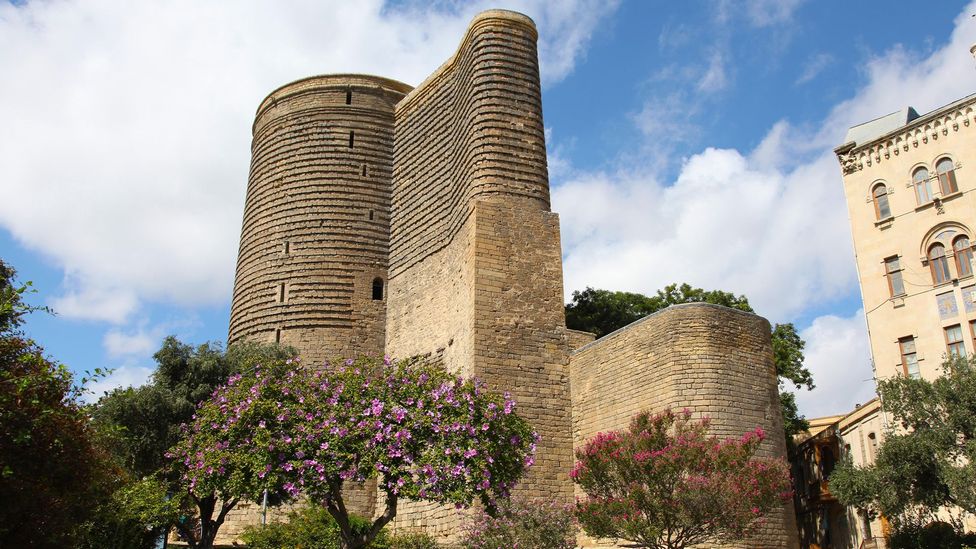 Some historians believe Baku's 12th-Century Maiden's Tower has Zoroastrian origins (Credit: Dmitry Erokhin/Alamy)