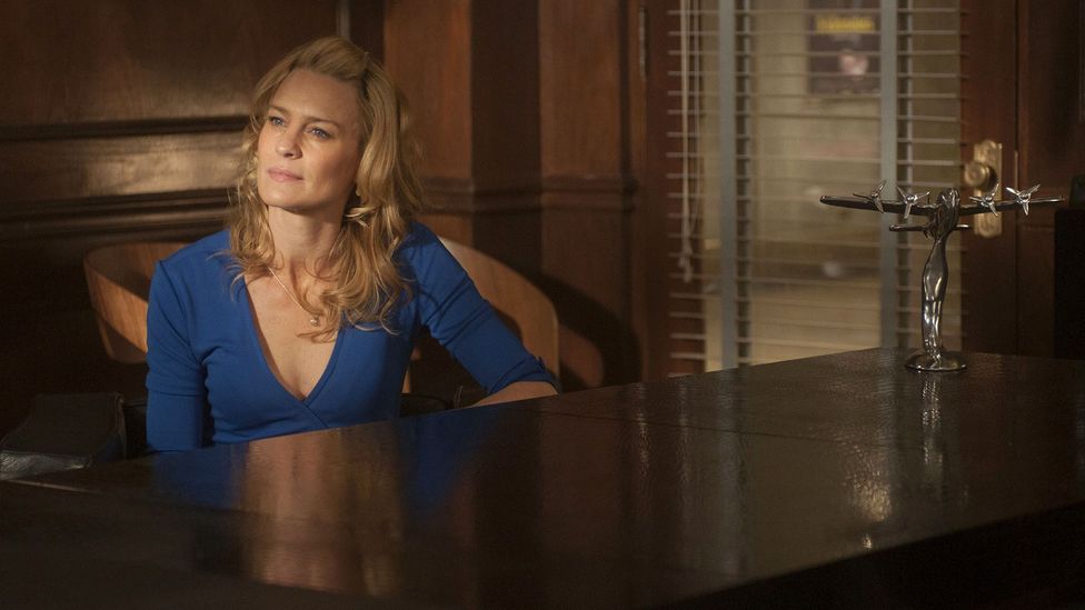 Robin Wright plays a fictional version of herself as a 44-year-old star facing industry sexism – who is made a tempting but problematic offer (Credit: Alamy)