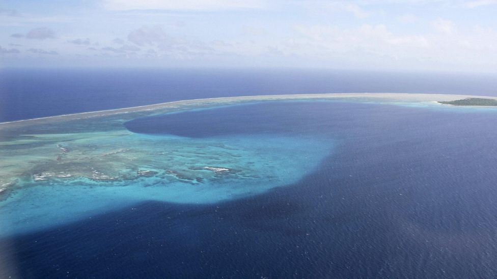 The nuclear weapons detonated at Bikini Atoll vaporised three islands (Credit: Alamy)