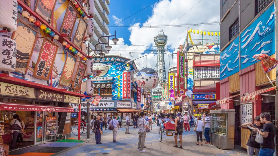 Locals say that Osaka is more affordable and feels safer than other similar big cities (Credit: Simonlong/Getty Images)