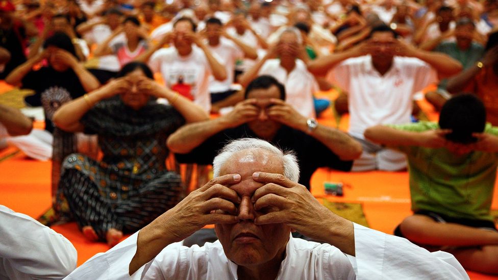 Traditional breathing exercises are practiced all around the world and are said to bring a variety of benefits (Credit: Getty Images)