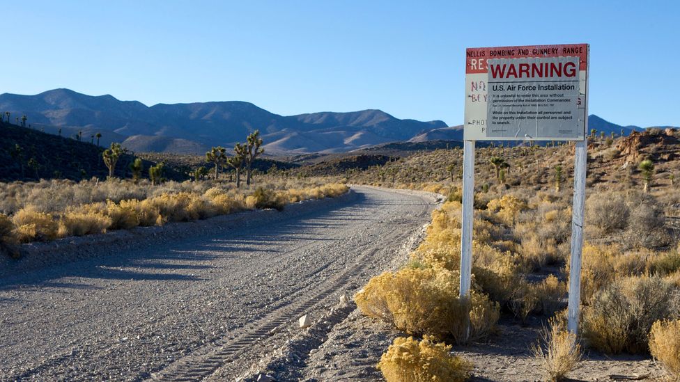When military bases like the top-secret Area 51 are kept classified for national security reasons they can turn dry details into tantalising conspiracies (Credit: Alamy)