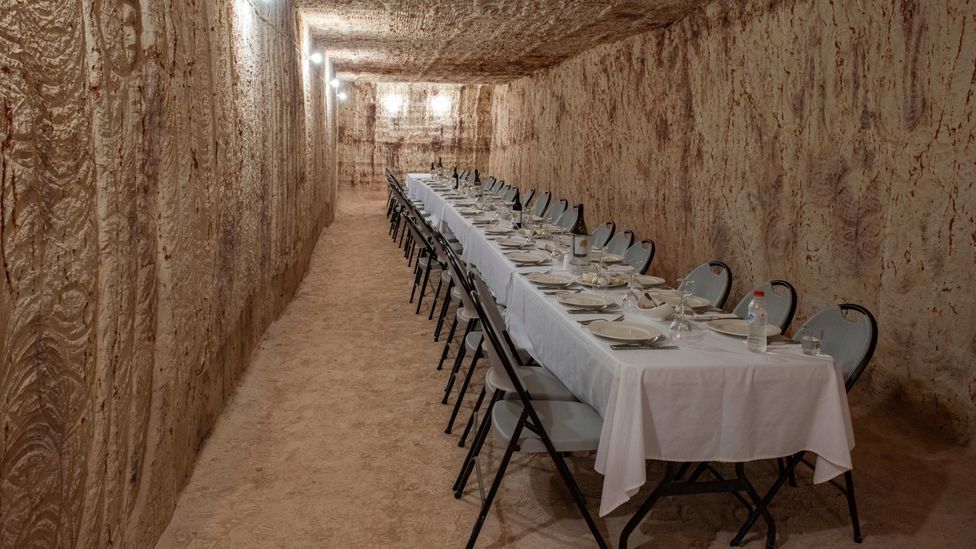 In Coober Pedy, the rock is so soft it can be scratched with a fingernail (Credit: Alamy)