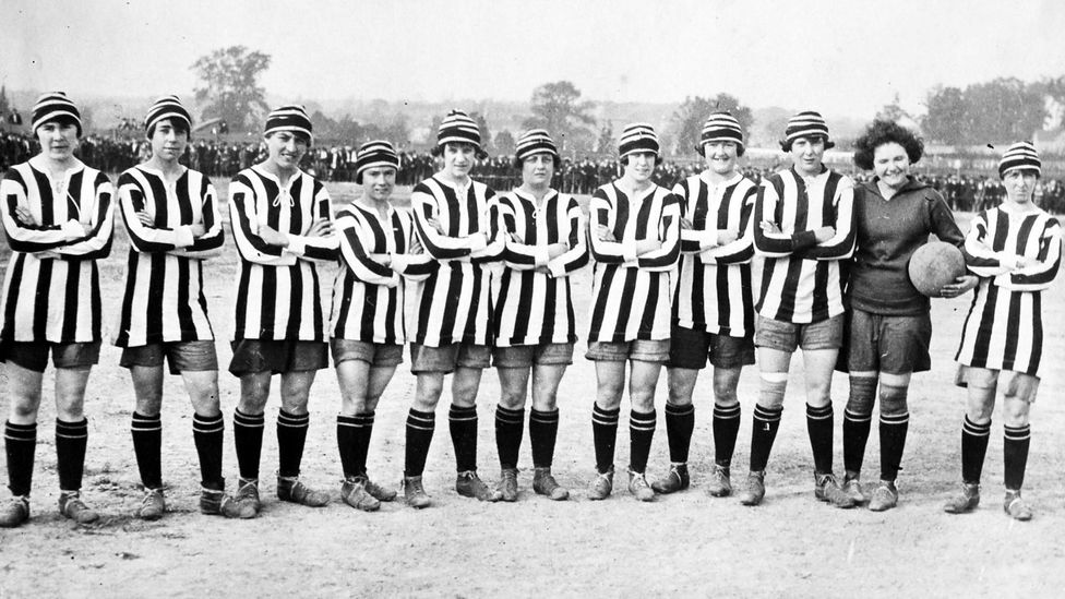Dick Kerr, Ladies were one of the original women's football teams, back in the 1920s (Credit: Alamy)