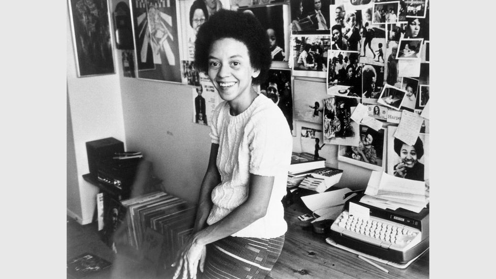 New York poet Nikki Giovanni, who released her debut Truth is on Its Way in 1971, brought a female perspective to street poetry (Credit: Getty Images)