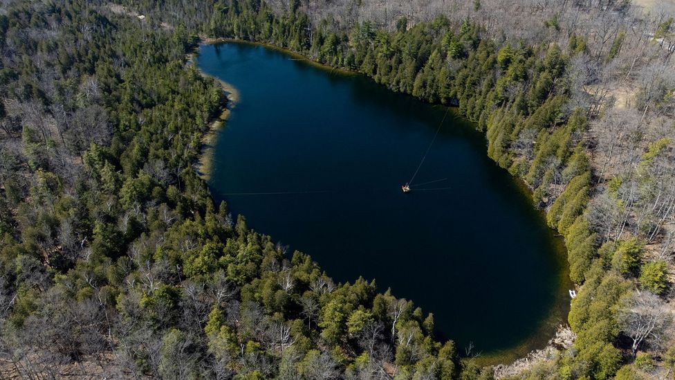 Crawford Lake in Canada has been recommended as the location that could officially mark the start of the Anthropocene (Credit: Getty Images)