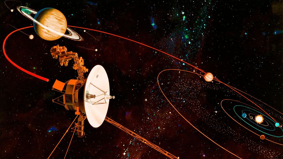 Artist's impression of Voyager mission (Credit: Nasa/Getty Images)
