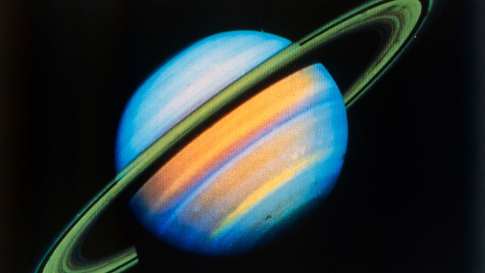 The humble technology on Voyager 2 was still good enough for it to send back detailed images of our neighbouring planets (Credit: Nasa/Getty Images)