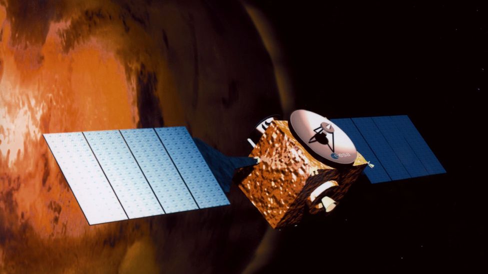 Mars Express's mission was extended thanks to Esa controllers hacking its source code (Credit: Esa/Getty Images)