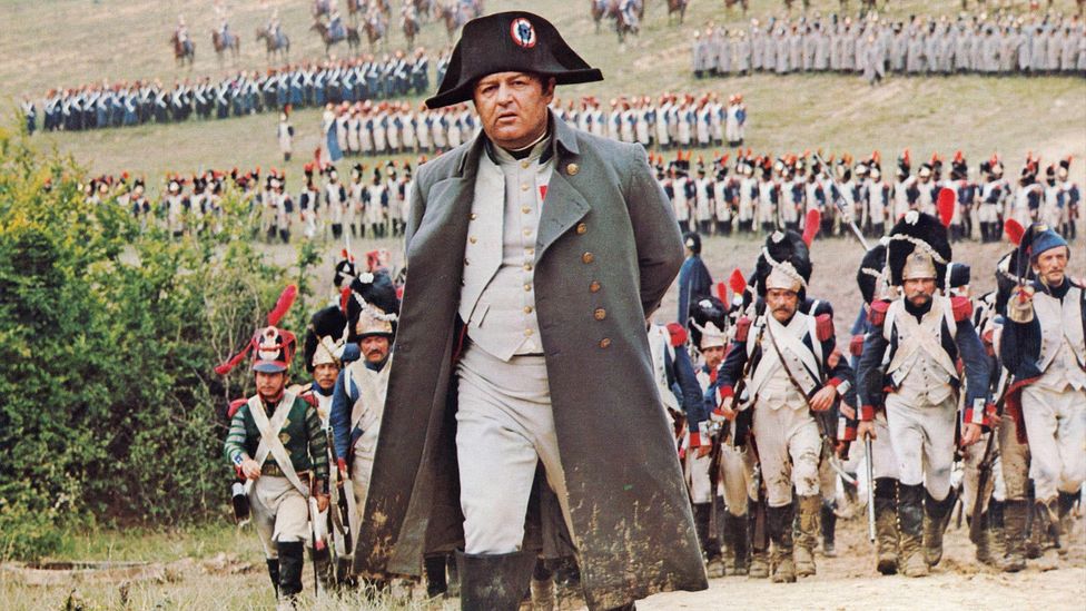 One of the most memorable portrayals of Napoleon came in 1971 film Waterloo, where he was played by Rod Steiger (Credit: Alamy)