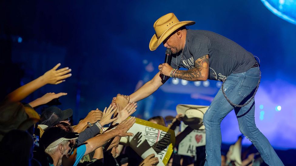The controversial video for Jason Aldean's hit Try That In A Small Town was pulled from Country Music Television (Credit: Alamy)