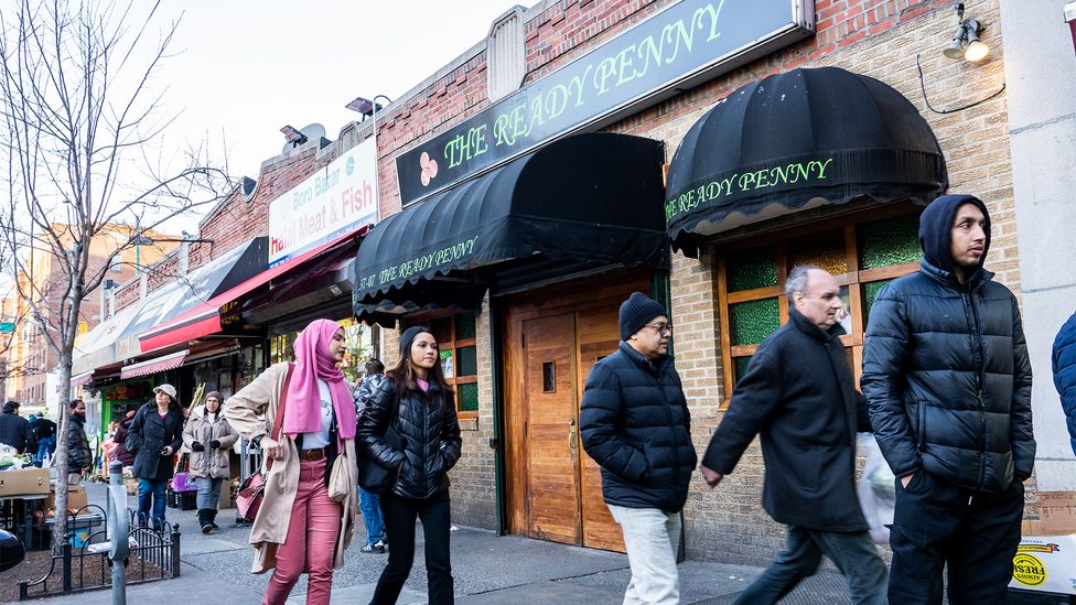 The Ready Penny Inn feels somewhat out of place in Jackson Heights, but somehow fits in perfectly (Credit: Sebastian Modak)