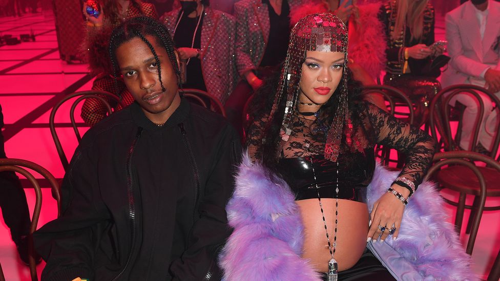 Rihanna & A$AP Rocky Spotted At Pharrell's Louis Vuitton Fashion