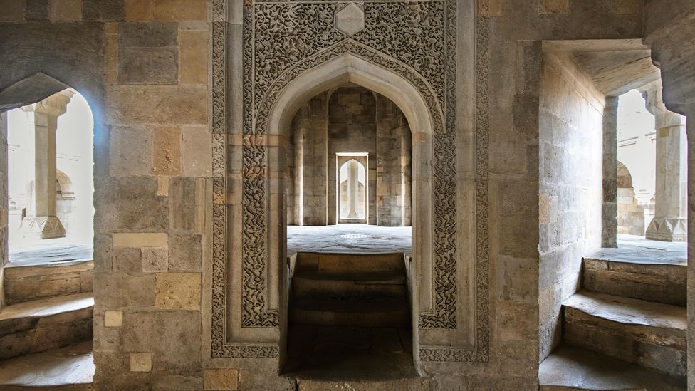 The Palace of the Shirvanshahs comprises a labyrinthine network of narrow alleys (Credit: Mauricio Abreu/Alamy)