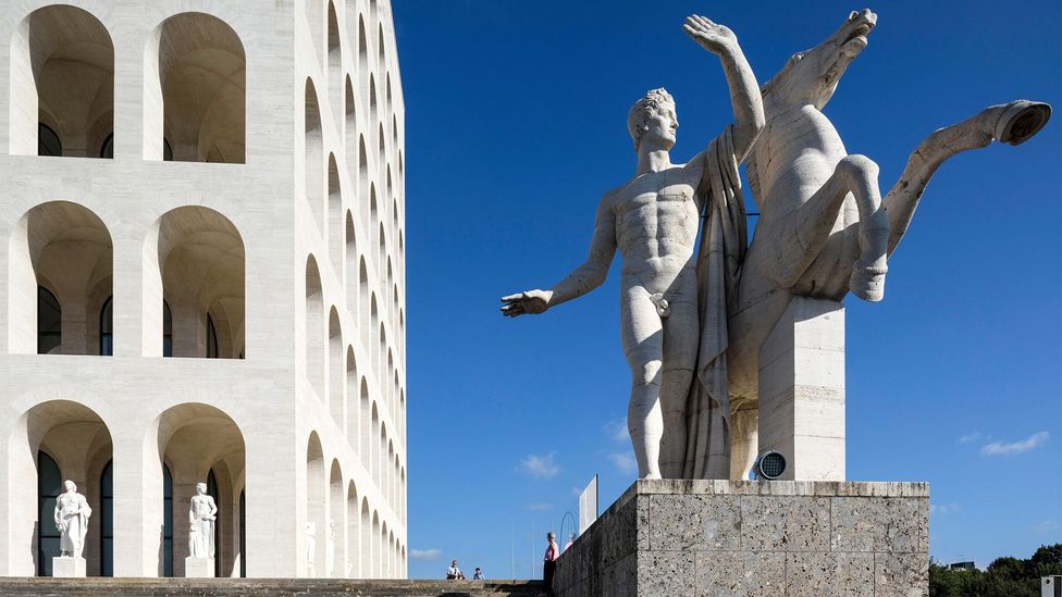 EUR was designed and built under Benito Mussolini to host the World Expo Fair of 1942 (Credit: dam Eastland/Alamy)