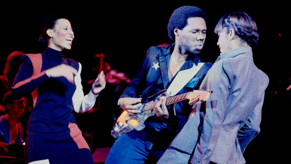 Chic's Good Times topped the Billboard 100 later in 1979 – but it was the last gasp for disco's supremacy over the charts (Credit: Getty Images)