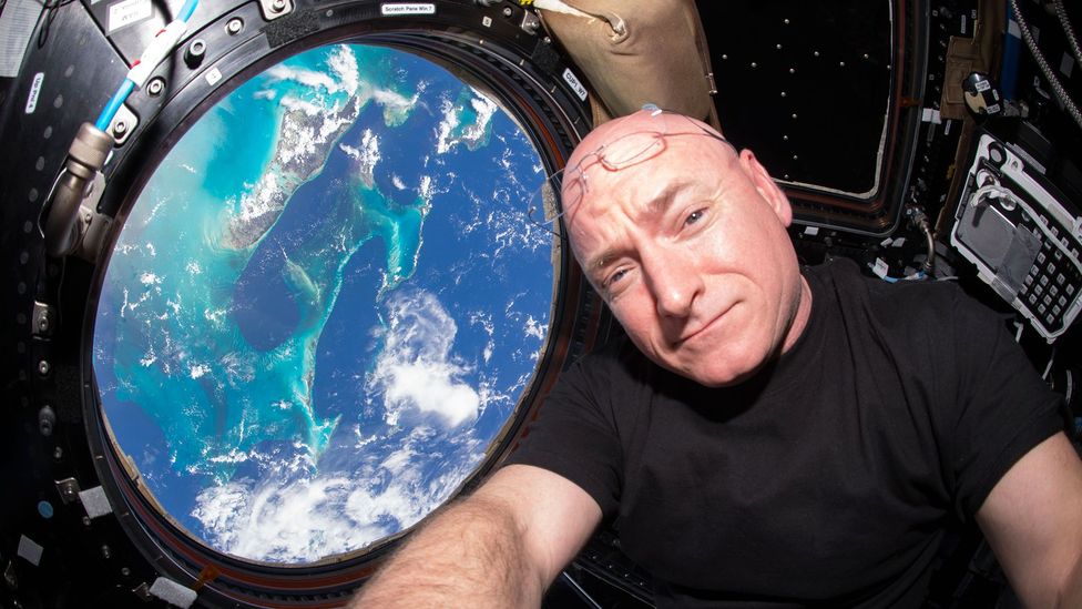 Scott Kelly's 340 day trip to the ISS allowed researchers to study how space affected him compared to his twin brother back on Earth (Credit: Nasa/Getty Images) Scott Kelly's 340 day trip to the ISS allowed researchers to study how space affected him compared to his twin brother back on Earth (Credit: Nasa/Getty Images)
