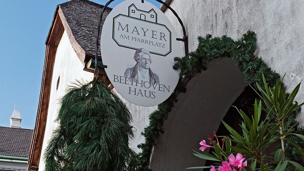 Beethoven stayed in the historic building where the Mayer am Pfarrplatz Winery tavern operates (Credit: brandstaetter images/Getty)