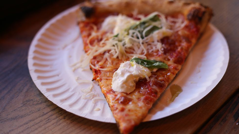 Fresh burrata can make a good pizza great (Credit: Arthur Bovino)