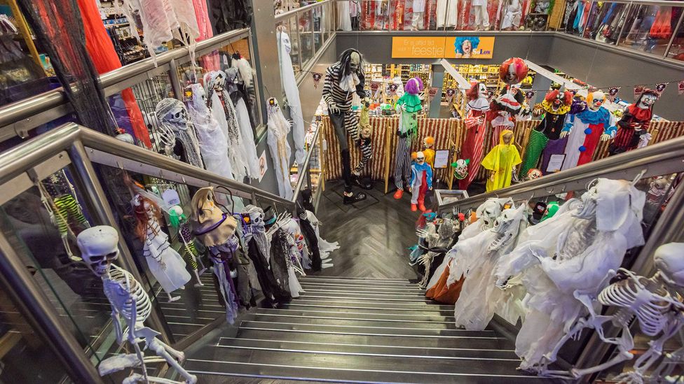 Consumers are still willing to spend on "ritual artefacts", like costumes, even when the economy is tight (Credit: Getty Images)