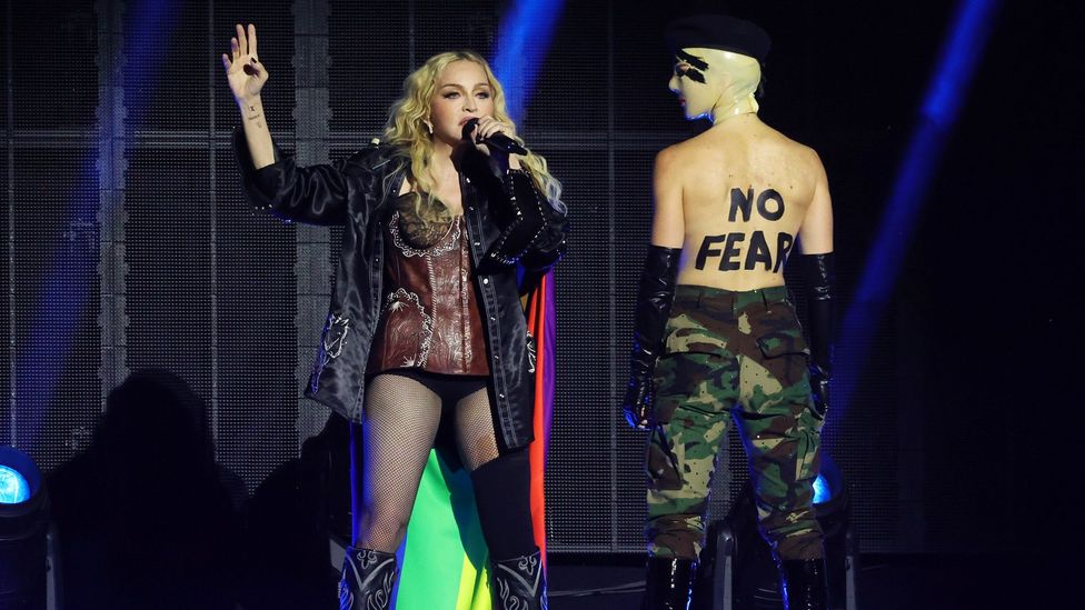 Madonna has, it seems, reached the point where she is unafraid to show her vulnerability (Credit: Getty Images)