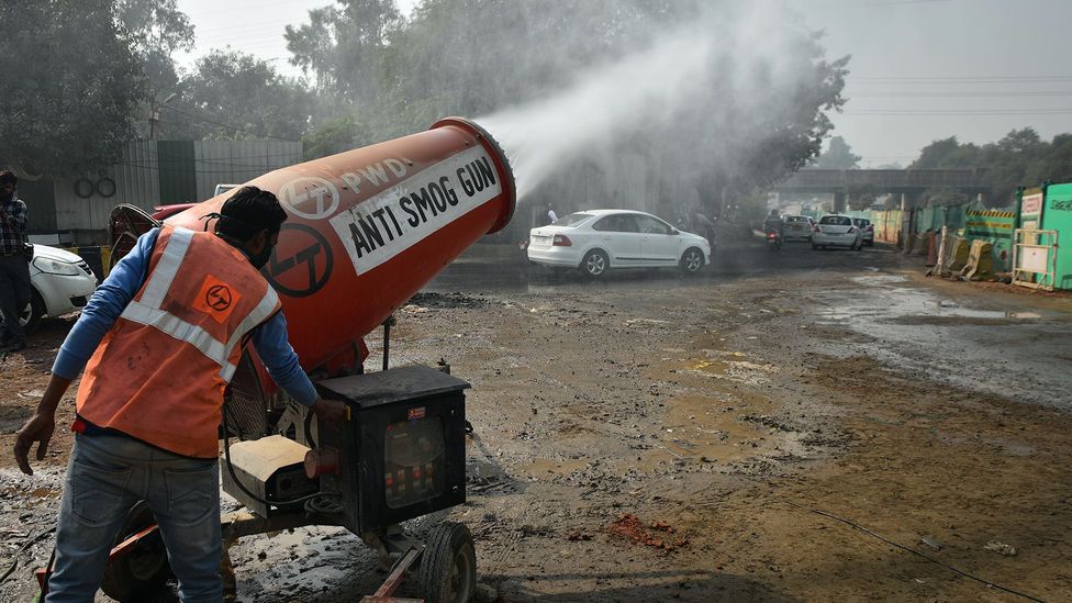 The authorities in Delhi have been trying to reduce the high levels of air pollution in the city, but they have faced criticism for not doing enough (Credit: Getty Images)