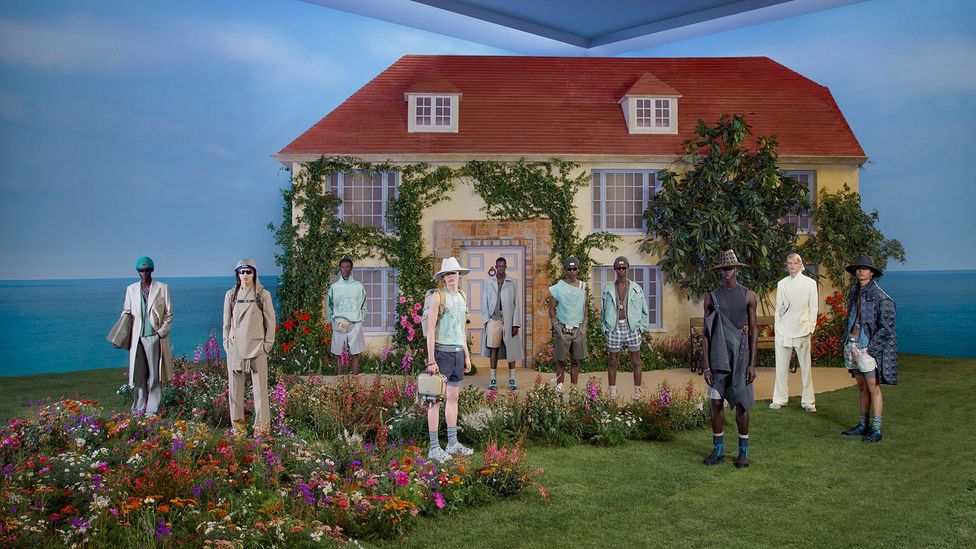 Dior Men's summer 2023 collection was inspired by the artist Duncan Grant and the house and garden at Charleston (Credit: Brett Lloyd)