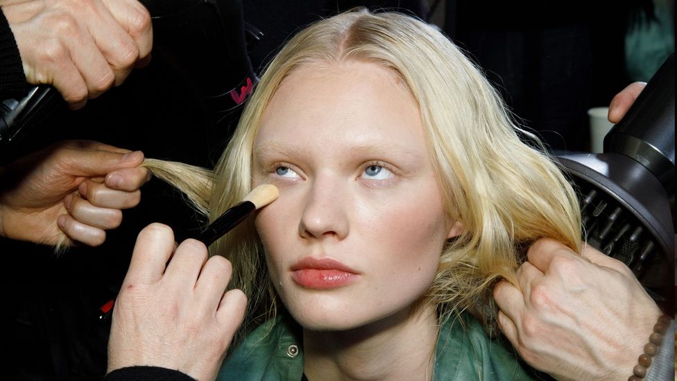 The bleached brow went mainstream in 2023 – with the look trending on TikTok (Credit: Getty Images)