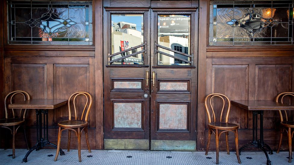 True to its name, Comstock Saloon's entrance looks like something from a Wild West film set (Credit: IMAGES@ARTIST-AT-LARGE/Alamy)