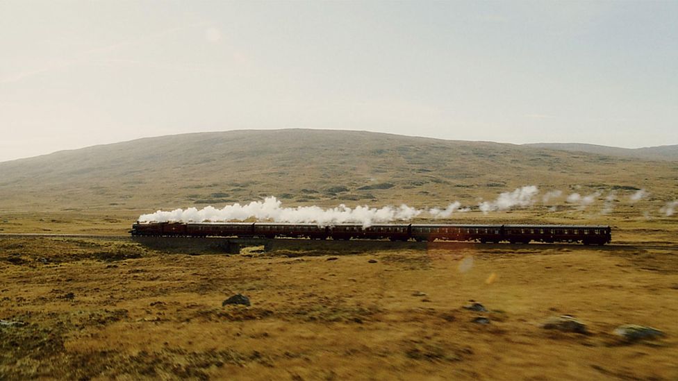 The West Highland Line has been featured in Trainspotting, The Crown and this scene from Harry Potter and the Half-Blood Prince (Credit: Everett Collection Inc Alamy)