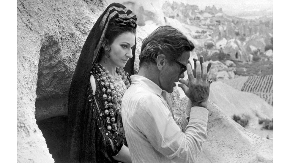Callas's only film role was as Medea in the 1969 film directed by Pier Paolo Pasolini (Credit: Getty Images)