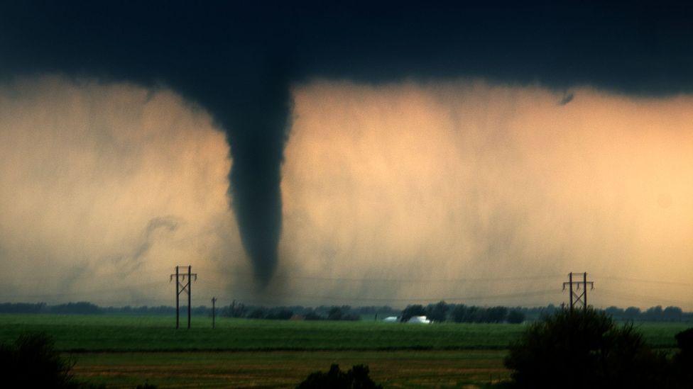 Tracking the path of tornadoes more precisely could improve warnings and allow emergency responders to know where to focus their efforts (Credit: Getty Images)