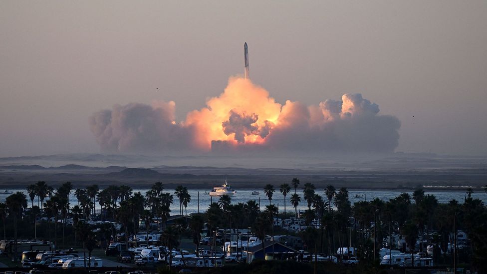 Starship taking off in November 2023 (Credit: Getty Images)