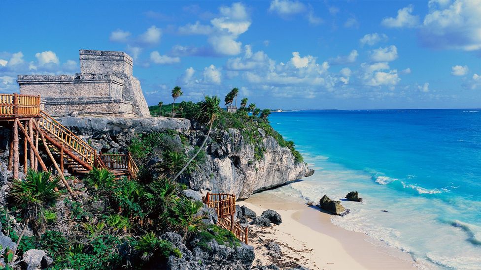 Tulum is the only ancient Maya site built overlooking the sea (Credit: Joseph Sohm/Getty Images)