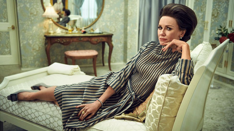 Naomi Watts in a still portrait from new TV show Feud: Capote vs the Swans