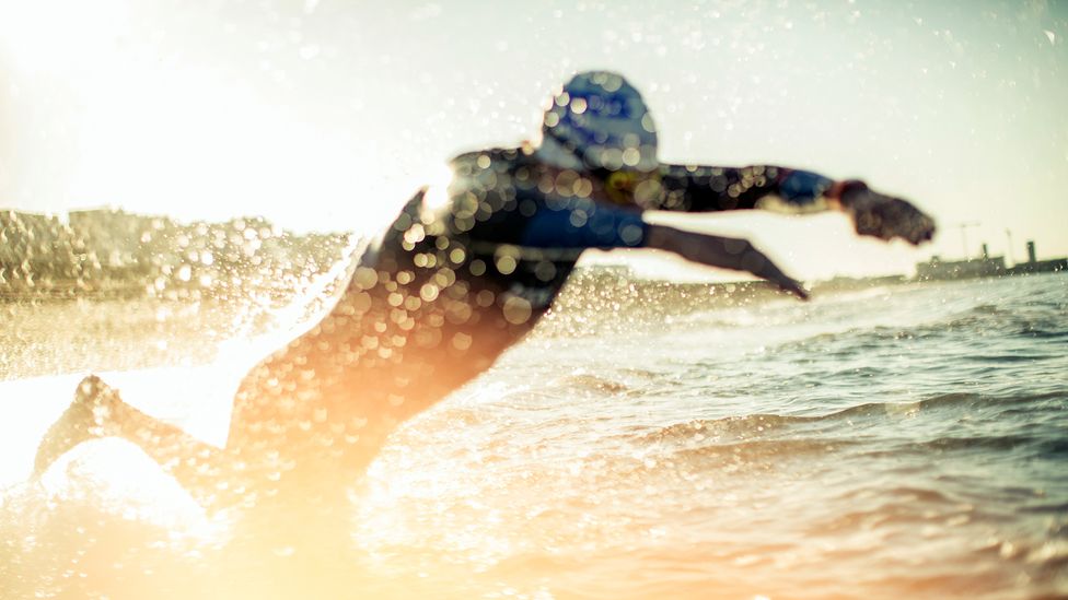 Swimming in the morning might be refreshing, but you are less likely to break any records (Credit: Getty Images) Swimming in the morning might be refreshing, but you are less likely to break any records (Credit: Getty Images)