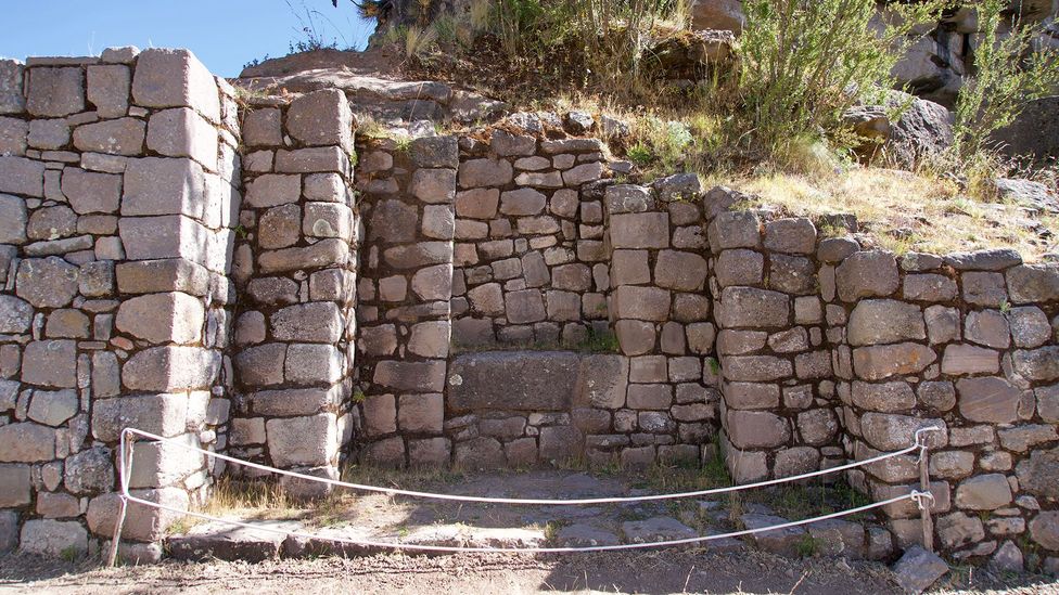 The triple door jambs are a sign of the site's spiritual significance (Credit: Heather Jasper)