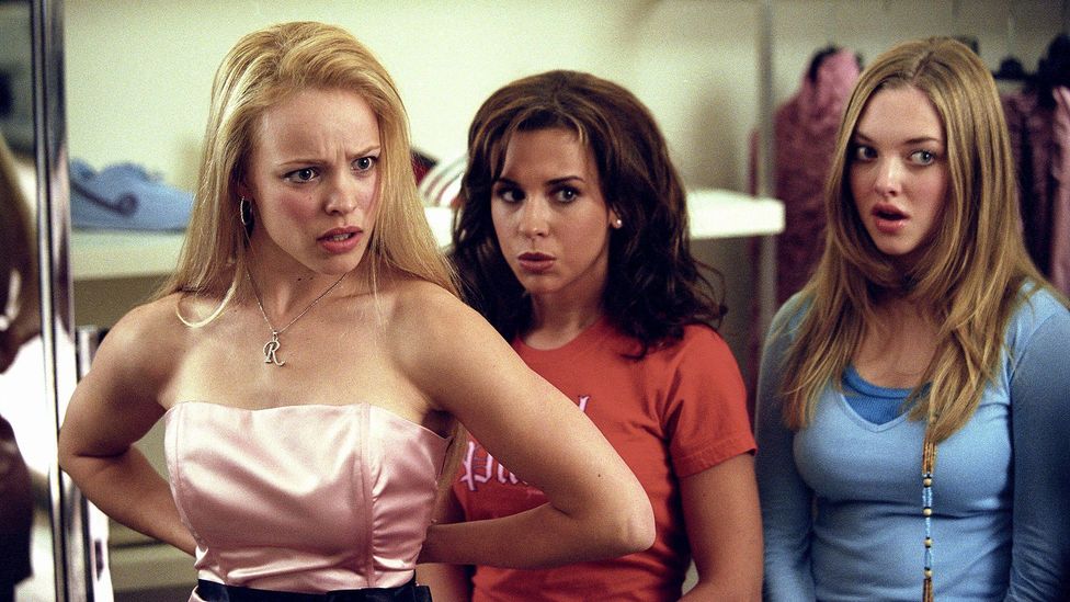 In the original Mean Girls film (2004), Rachel McAdams, left, played bully Regina George (Credit: Alamy)