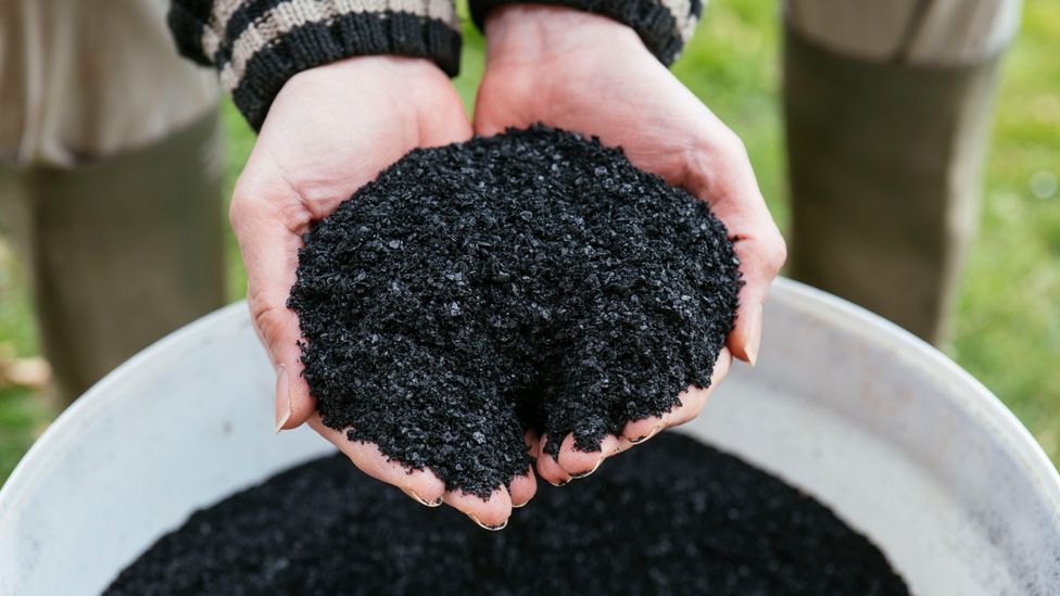 Taking inspiration from ancient methods such as Amazonian dark earth, today many companies are producing biochar as a way to lock away carbon and improve soil (Credit: Alamy)