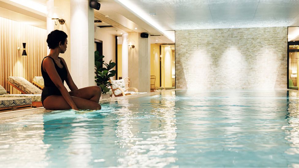 Stockholm's tony Elite Hotel is home to the Vana Spa, which offers a variety of saunas, pools and decadent wellness treatments (Credit: David Thunander)