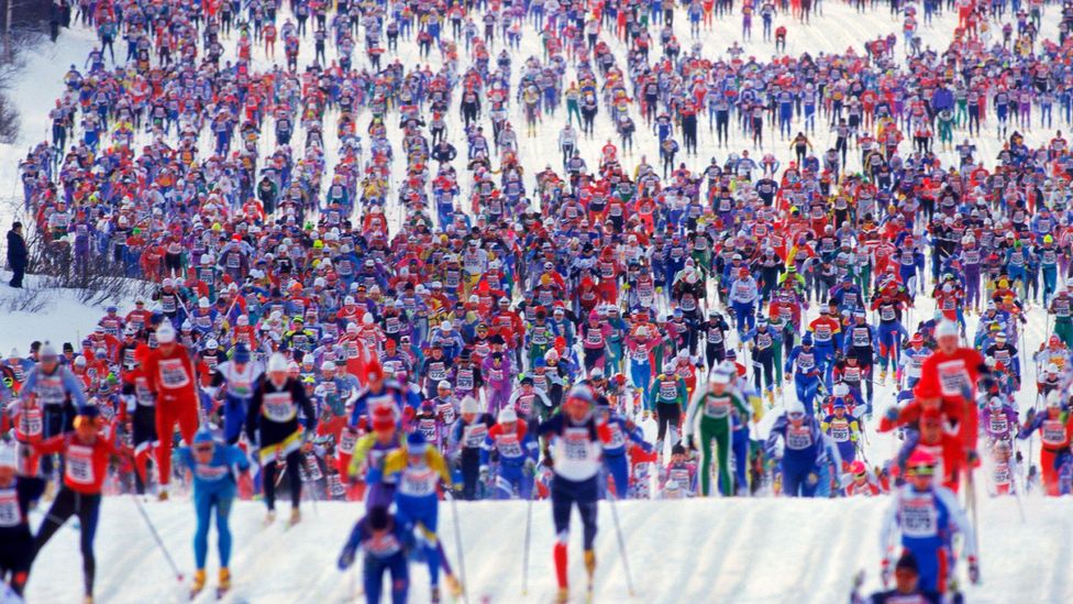 The 100th race of Sweden's famed Vasaloppet cross-country ski race takes place this year (Credit: Chad Ehlers/Alamy)