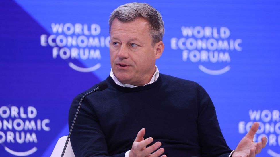 Jesper Brodin, chief executive officer of Ingka Holding BV at WEF 2024 (Credit: Getty Images)