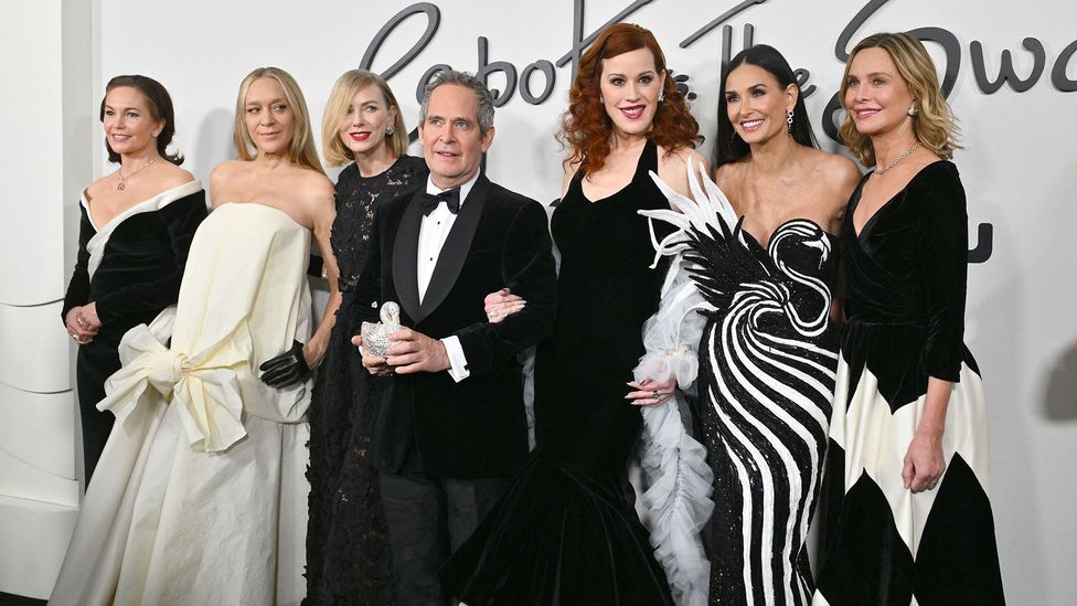 Feud: Capote vs The Swans features a cast including Tom Hollander, Naomi Watts, Demi Moore, Diane Lane, Chloe Sevigny, Calista Flockhart and Molly Ringwald (Credit: Getty Images)