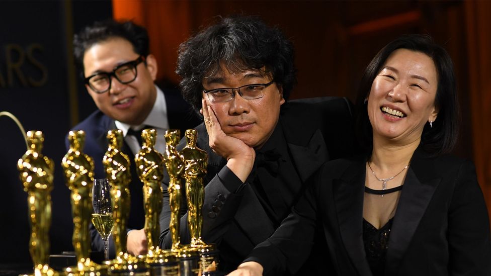 Parasite broke new ground in 2020 as the first non-English language film to win best picture (Credit: Getty)