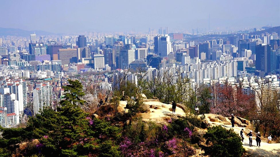 Le Seoul Trail est divisé en huit parcours qui longent les limites extérieures de la ville (Crédit : Christina Too)