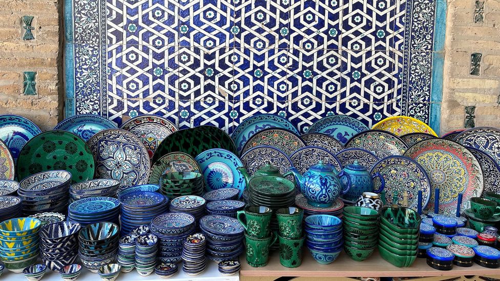 Khiva's madrasahs have been repurposed into craft workshops and souvenir markets (Credit: Charukesi Ramadurai)